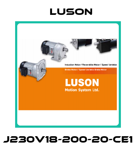 J230V18-200-20-CE1 Luson