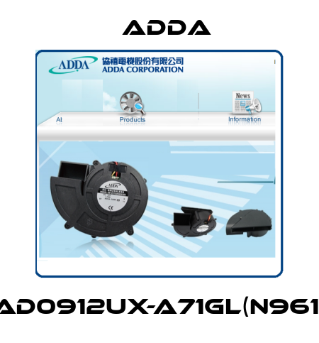 AD0912UX-A71GL(N961) Adda
