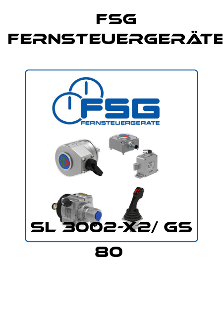 SL 3002-X2/ GS 80  FSG Fernsteuergeräte