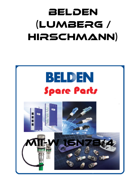 MII-W 16N78/4 Belden (Lumberg / Hirschmann)