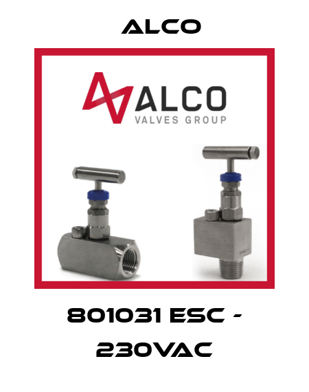 801031 ESC - 230VAC Alco