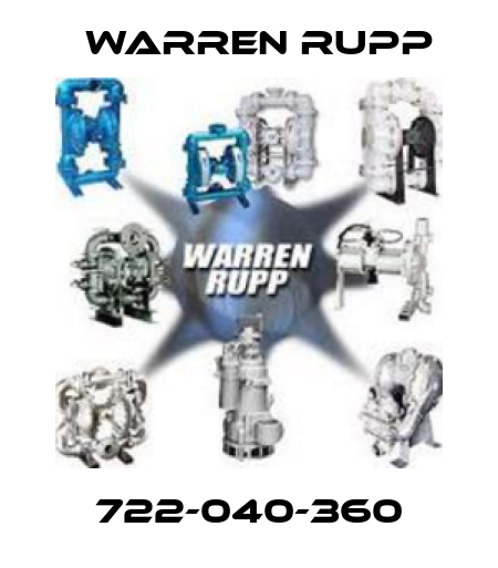 722-040-360 Warren Rupp
