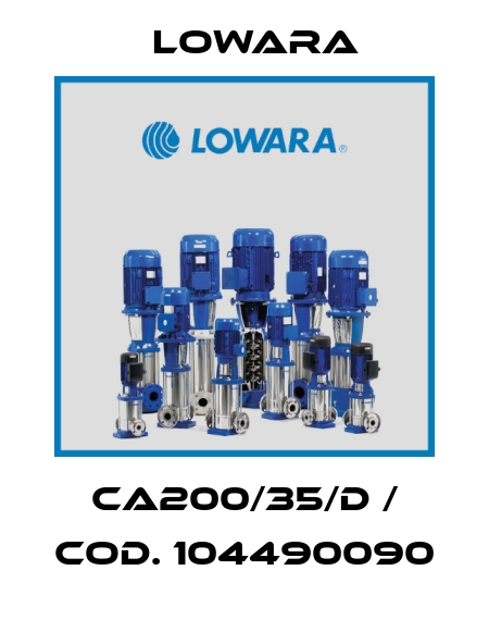 CA200/35/D / cod. 104490090 Lowara