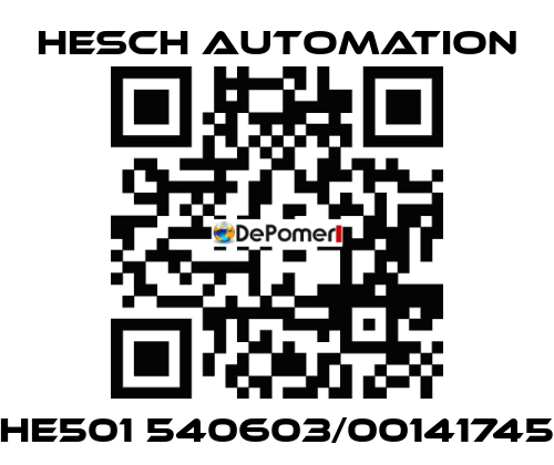 HE501 540603/00141745 Hesch Automation
