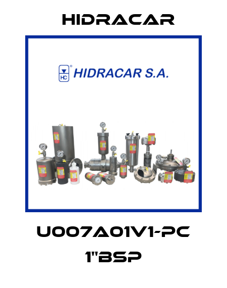 U007A01V1-PC 1"BSP Hidracar