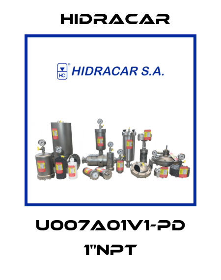 U007A01V1-PD 1"NPT Hidracar