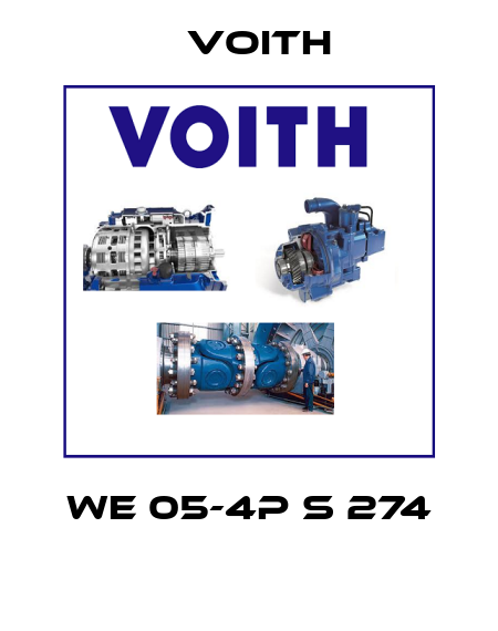 We 05-4P S 274 	  Voith