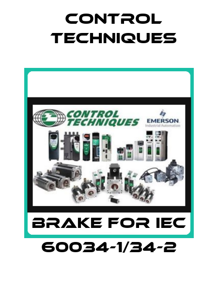 brake for IEC 60034-1/34-2 Control Techniques