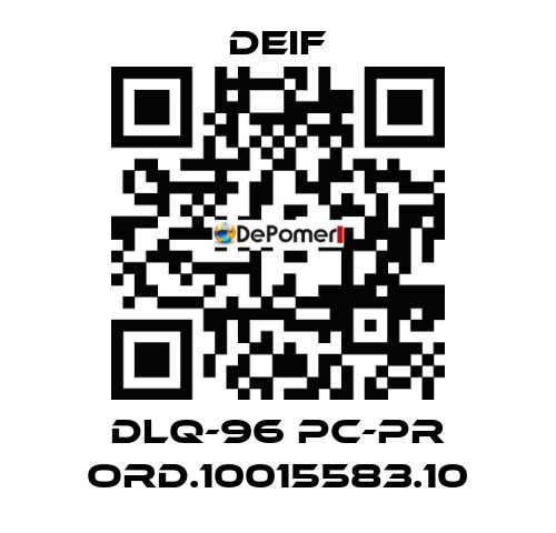 DLQ-96 pc-PR ord.10015583.10 Deif