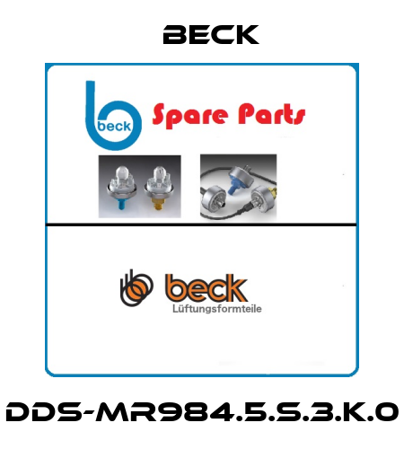 DDS-MR984.5.S.3.K.0 Beck