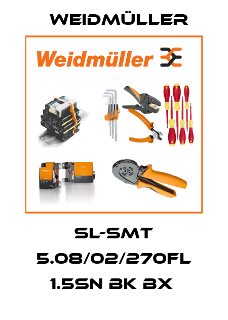 SL-SMT 5.08/02/270FL 1.5SN BK BX  Weidmüller