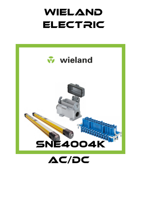 SNE4004K AC/DC  Wieland Electric