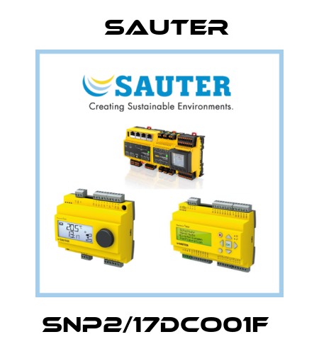 SNP2/17DCO01F  Sauter