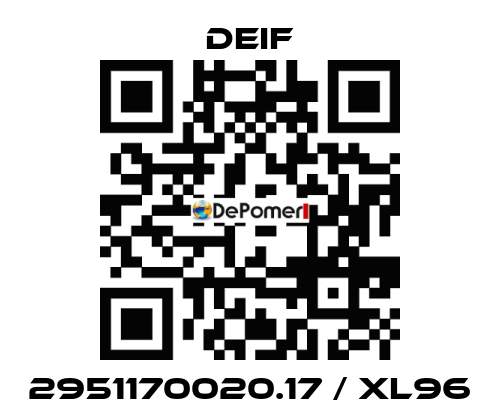 2951170020.17 / XL96 Deif
