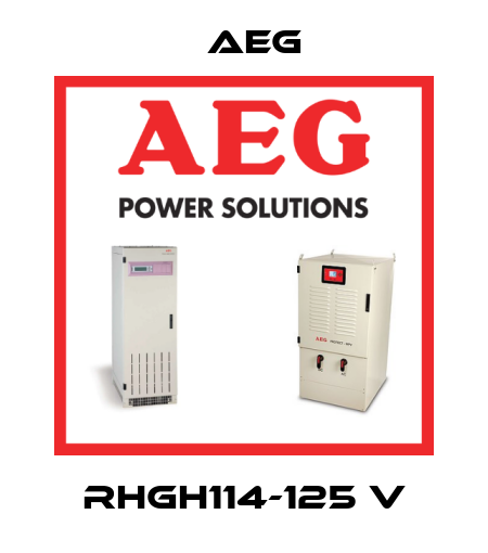 RHGH114-125 V AEG