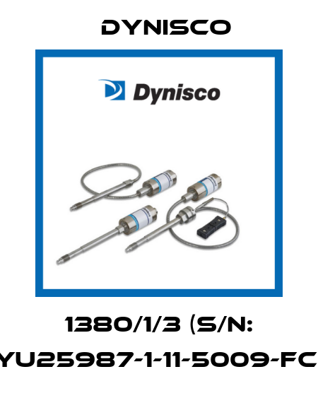 1380/1/3 (S/N: YU25987-1-11-5009-FC) Dynisco