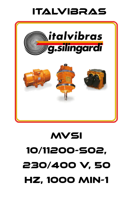 MVSI 10/11200-S02, 230/400 V, 50 Hz, 1000 min-1 Italvibras