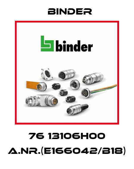 76 13106H00 A.NR.(E166042/B18) Binder