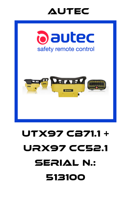 UTX97 CB71.1 + URX97 CC52.1 Serial n.: 513100 Autec