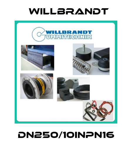 DN250/10INPN16 WILLBRANDT