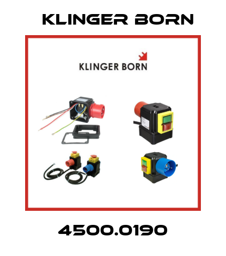 4500.0190 Klinger Born