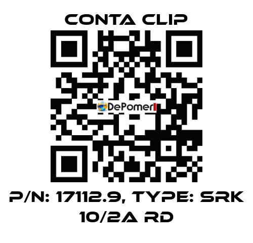 P/N: 17112.9, Type: SRK 10/2A RD Conta Clip