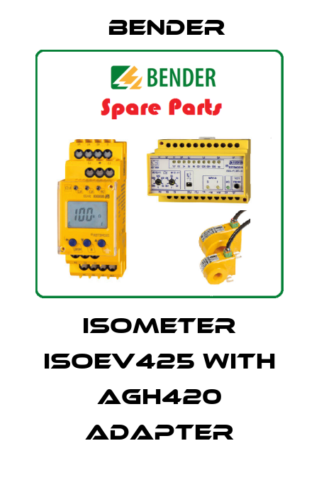 ISOMETER isoEV425 with AGH420 adapter Bender