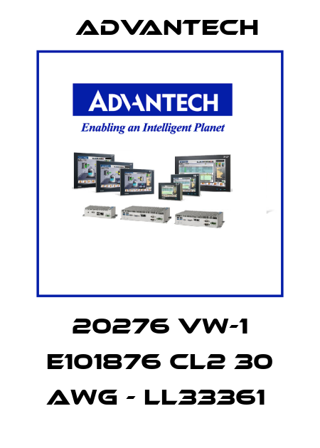 20276 VW-1 E101876 CL2 30 AWG - LL33361  Advantech