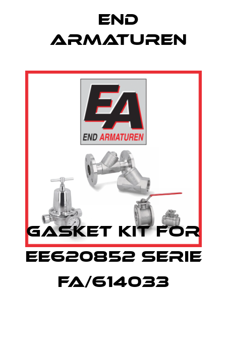 Gasket kit for EE620852 serie FA/614033 End Armaturen
