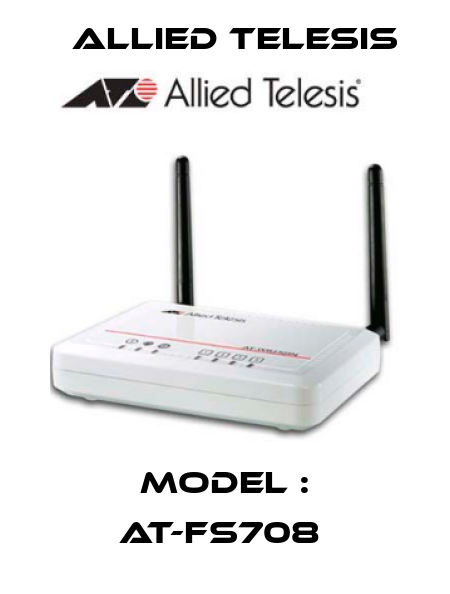 MODEL : AT-FS708  Allied Telesis