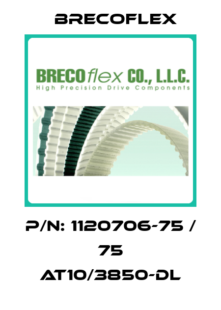 P/N: 1120706-75 / 75 AT10/3850-DL Brecoflex