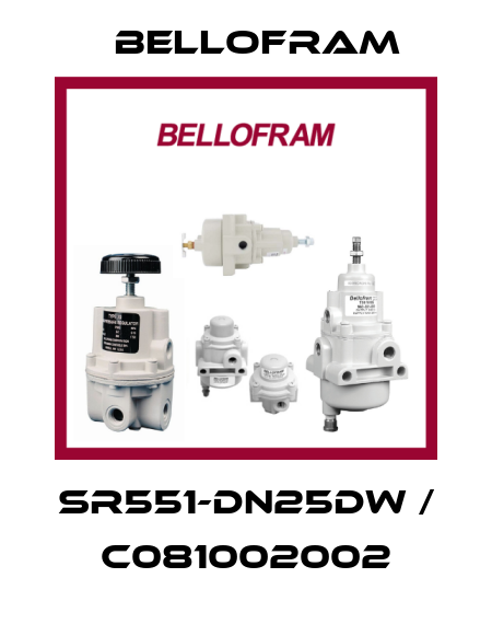 SR551-DN25DW / C081002002 Bellofram