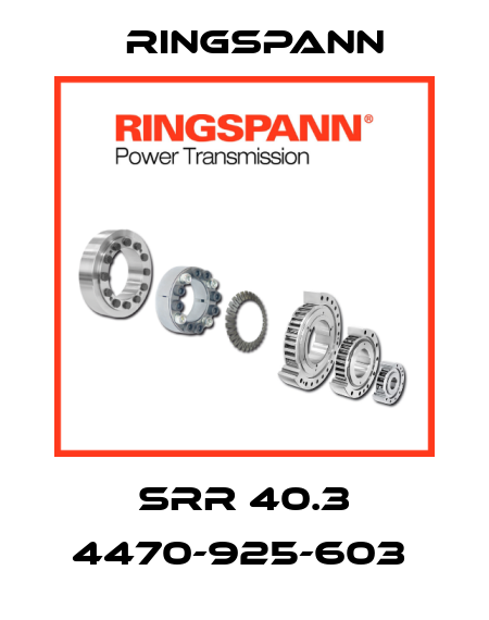 SRR 40.3 4470-925-603  Ringspann