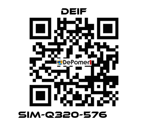 SIM-Q320-576В АС Deif