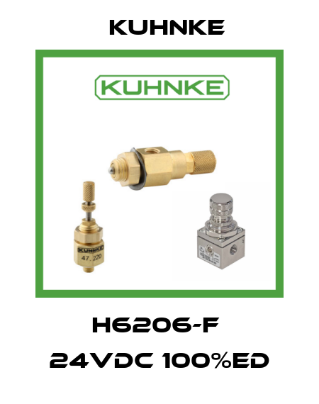 H6206-F  24VDC 100%ED Kuhnke