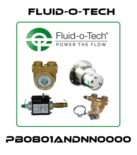 PB0801ANDNN0000 Fluid-O-Tech