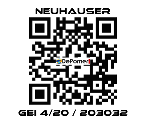GEI 4/20 / 203032 Neuhauser