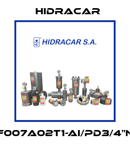 F007A02T1-AI/PD3/4"N Hidracar