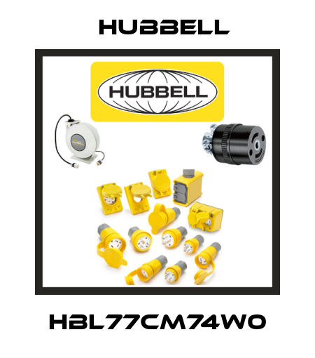 HBL77CM74W0 Hubbell