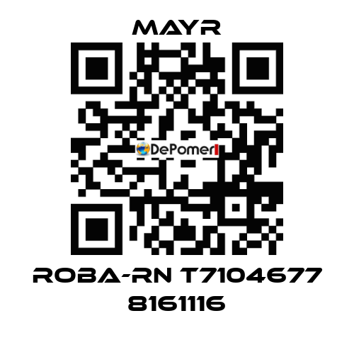ROBA-RN T7104677 8161116 Mayr