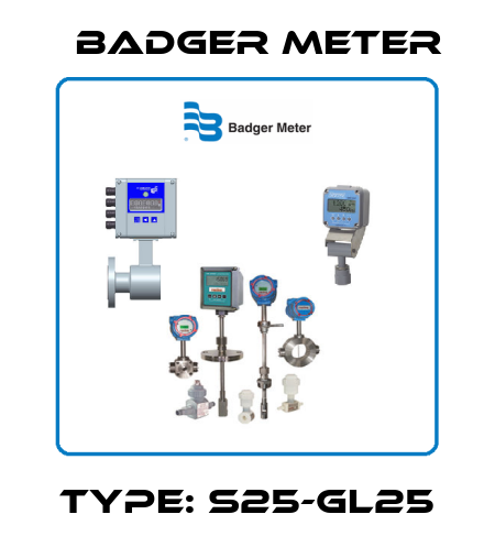  Type: S25-GL25 Badger Meter