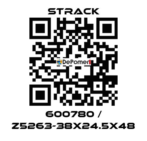 600780 / Z5263-38X24.5X48 Strack
