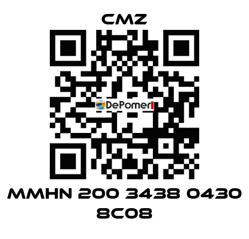 MMHN 200 3438 0430 8C08 CMZ