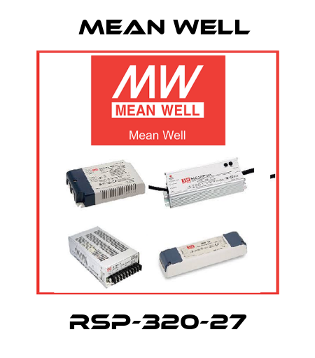 RSP-320-27 Mean Well