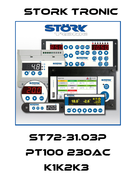 ST72-31.03P PT100 230AC K1K2K3  Stork tronic