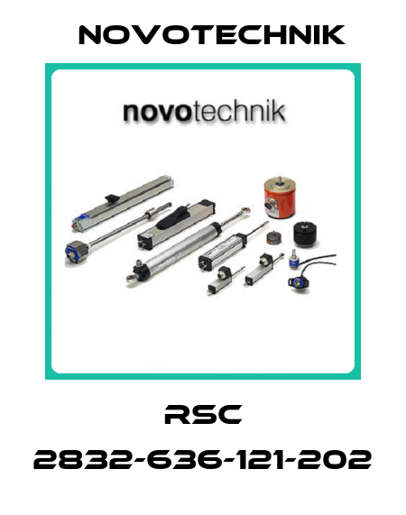 RSC 2832-636-121-202 Novotechnik