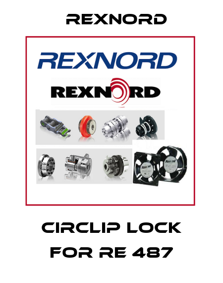 circlip lock for RE 487 Rexnord