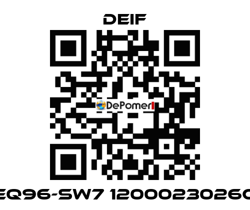 EQ96-SW7 1200023026C Deif