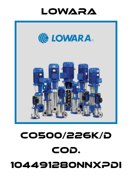 CO500/226K/D COD. 104491280NNXPDI Lowara