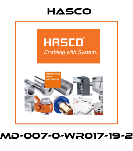 MD-007-0-WR017-19-2 Hasco